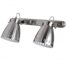 Φωτιστικό Σποτ 2xE27 230V Σατινέ 955NOAH2L